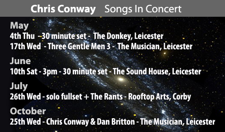  Chris Conway Songs In Concert