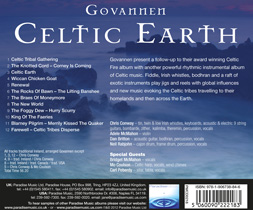 govannen celtic earth cd back tray